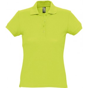 POLO PIQUÉ M/M 4 BOT PASSION VERDE MAÇA